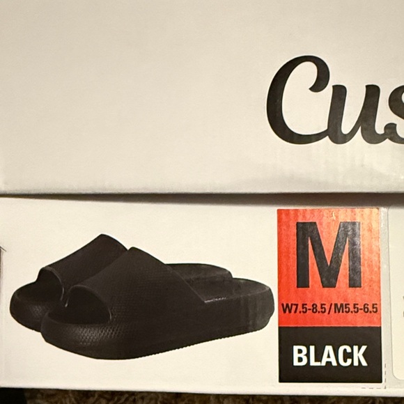 32 Degrees Unisex Black Slide Sandals - Picture 7 of 9